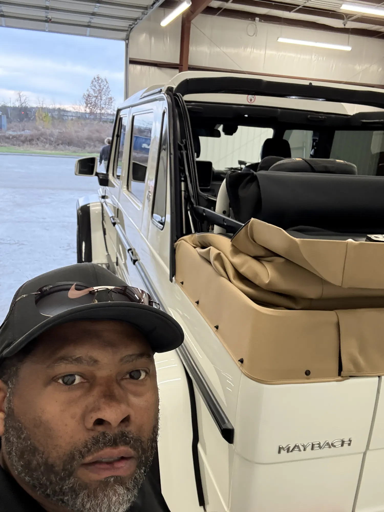 Gavin Brooks on the lot